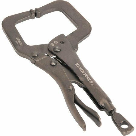 Klein Tools C-Clamp Locking Pliers With Standard Jaws, 6-inch 38630